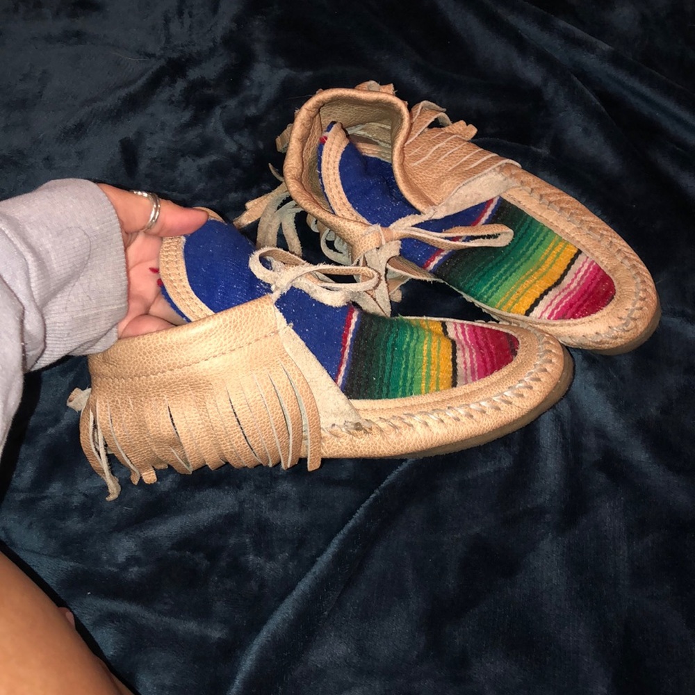 Serape Moccasins